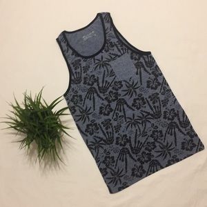 Slim Fit Patterned Tank 